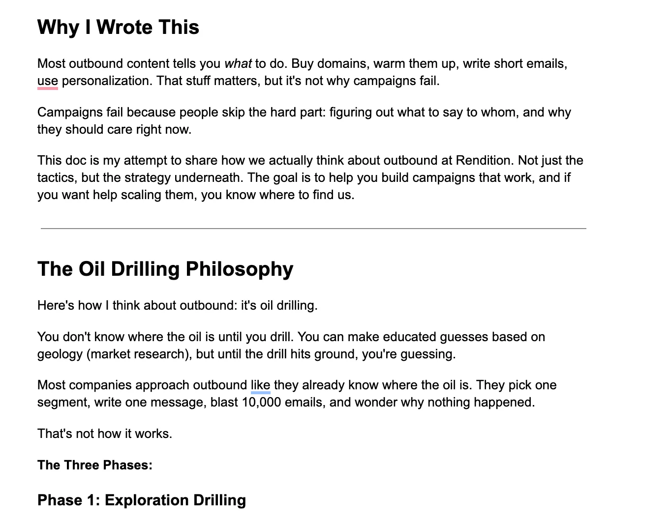 Outbound Playbook 2025